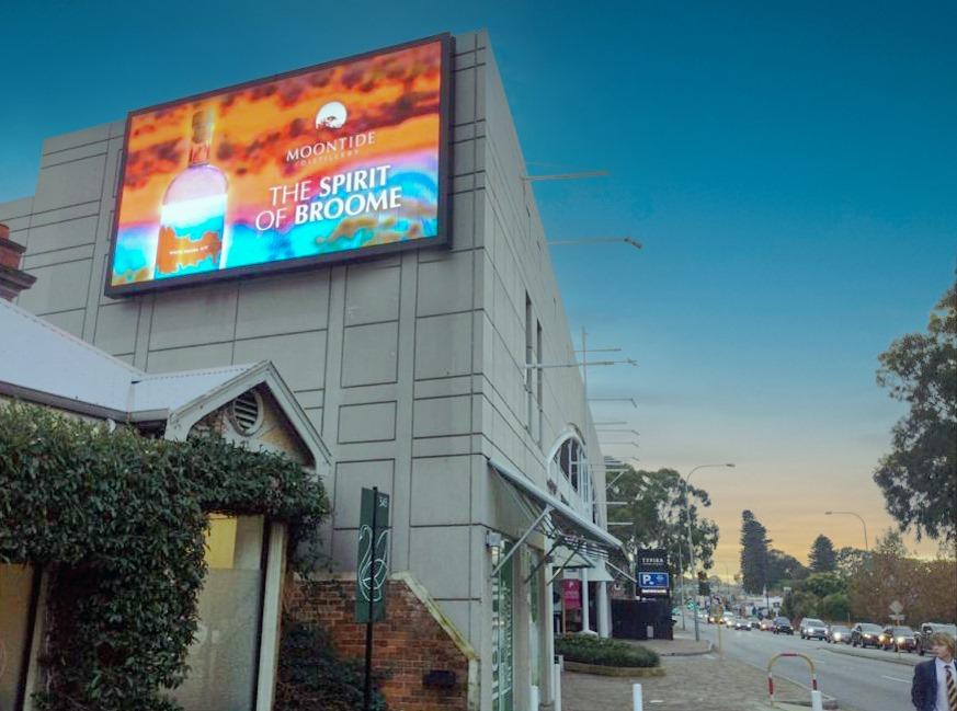 Times Square Stirling Hwy Digital billboard (East and West package) - Claremont, WA Image #1